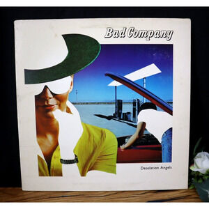 1979 Bad Company Desolation Angels Vinyl LP 70s Swan Song Record Album